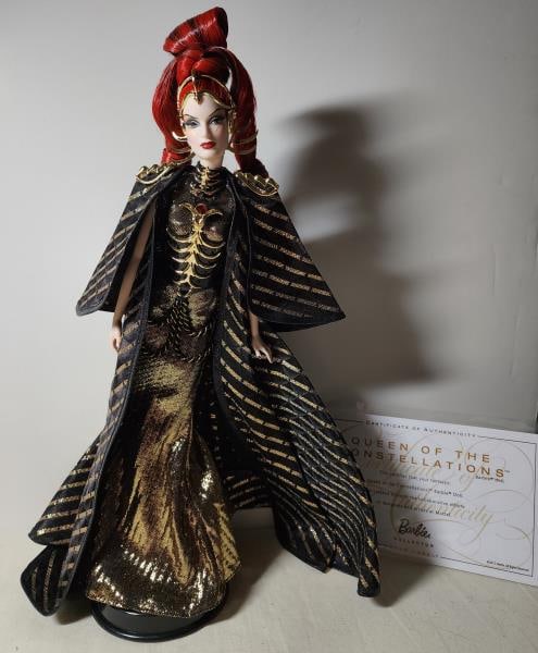 2012 Barbie Queen Of The Constellations: Featuring The 2012 Barbie Queen Of The Constellations Gold Label Collection Doll, In The Original Box With Coa.