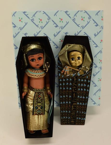 Madame Alexander Egypt With Sarcophagus Doll: Featuring The Madame Alexander Egypt With Sarcophagus 8" Doll, #24110, In The Original Box With Tags.