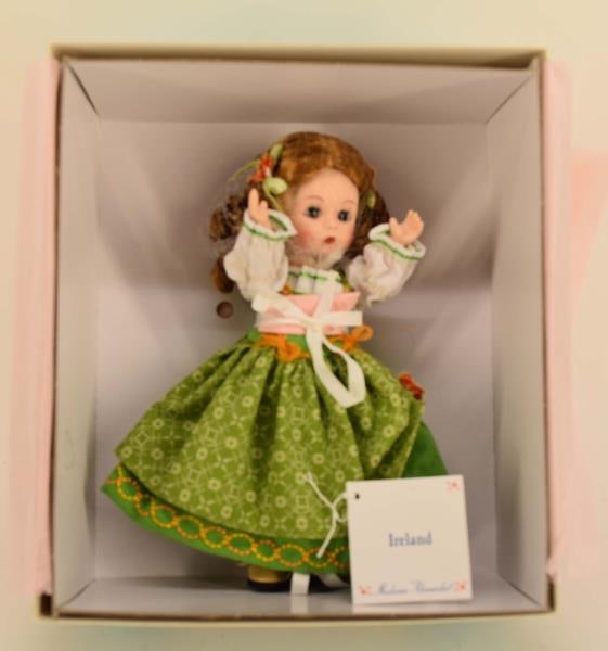 Madame Alexander Ireland International Doll: Featuring The Madame Alexander Ireland International 8" Doll, #48445 In The Original Box With Tags.