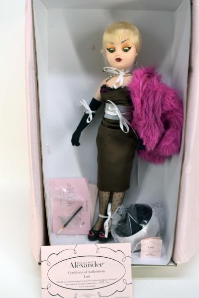 Madame Alexander Lust Cissy Doll: Featuring The Madame Alexander Lust Cissy 21" Doll, Limited Edition 85/200, #52035. In The Original Box, With Tags And Coa.