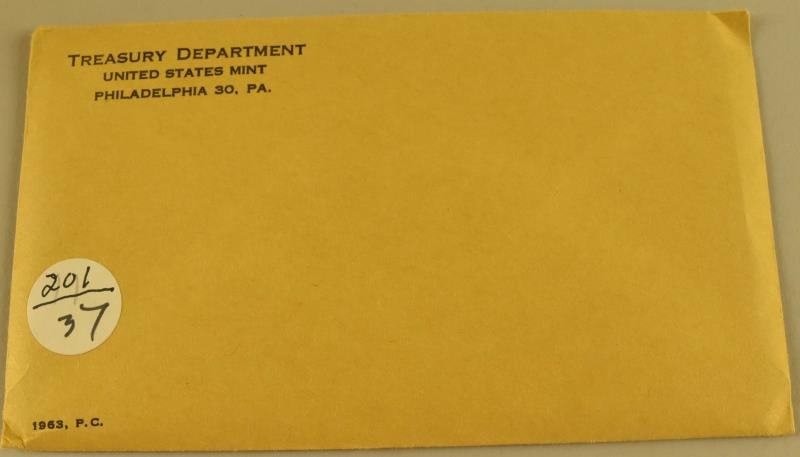 1963 U. S. Mint Proof Set Unopened (1 of 2)