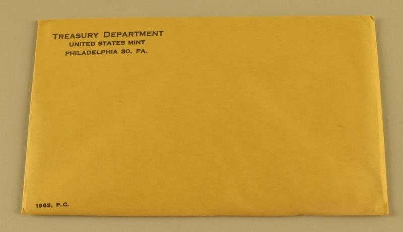 1963 U. S. Mint Proof Set Unopened (1 of 2)