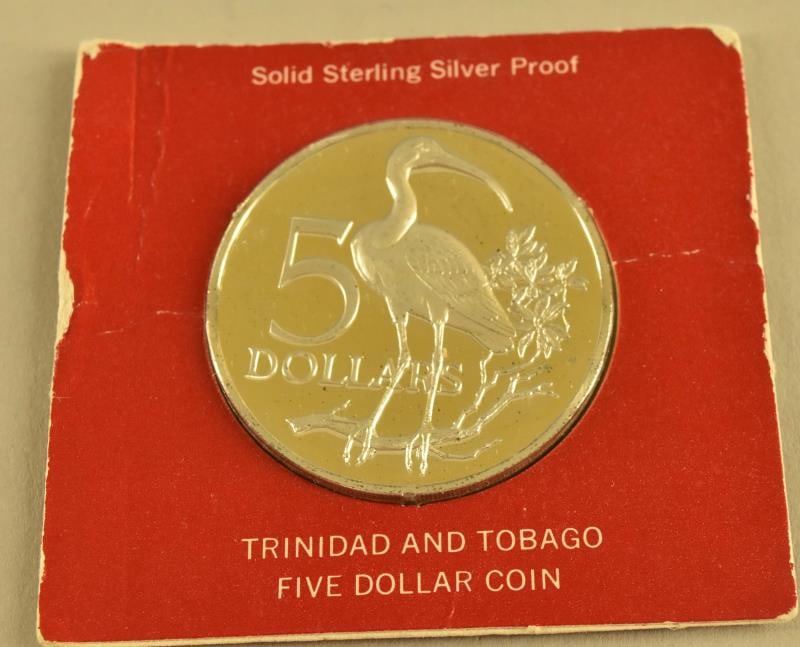 1973 Trinidad And Tobago 5 Dollars Proof (1 of 2)