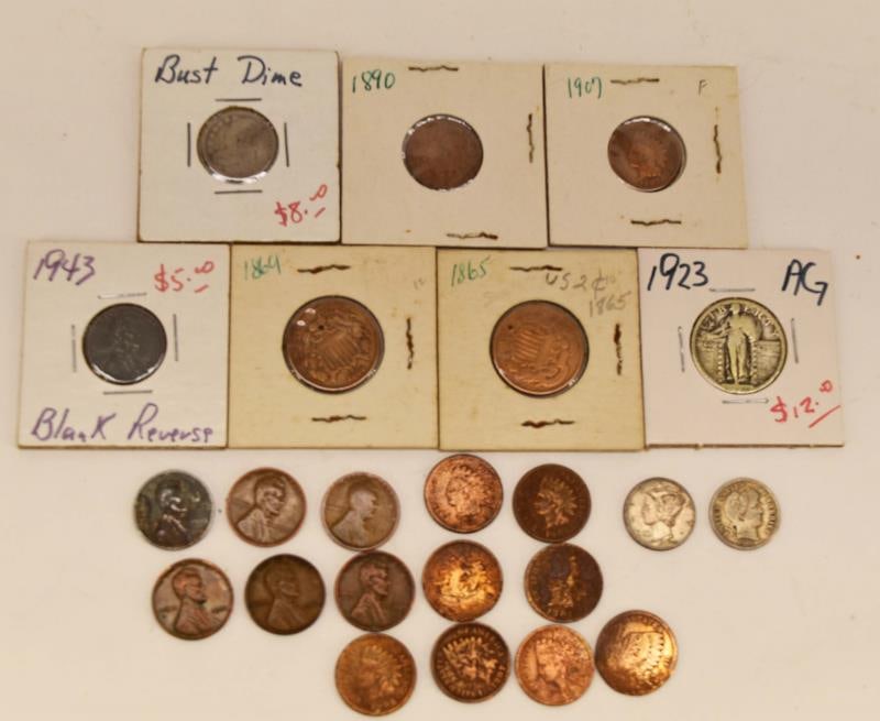 Group Of U. S. Various Coinage (1 of 10)
