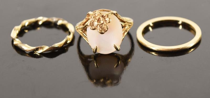 14k & 10k Yellow Gold Rings (1 of 5)