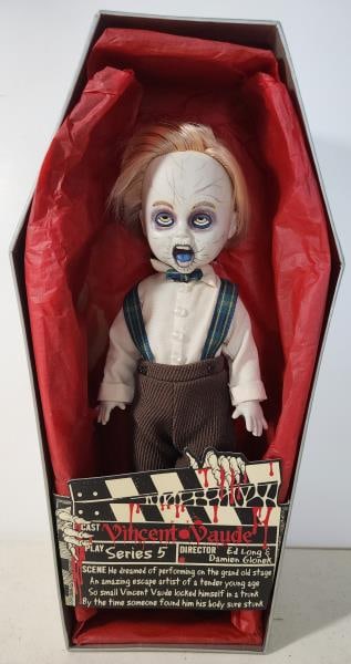 Living Dead Dolls Vincent Vaude Doll: Featuring The Living Dead Vincent Vaude 10" Doll In The Original Box.