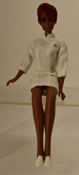 1968 Mattel Nurse Julia Black Barbie Doll (1 of 6)