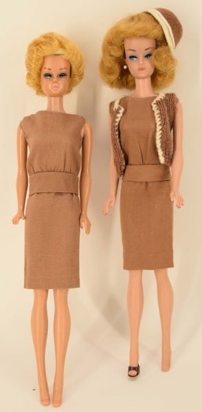 Two 1960's Blonde Barbie Sorority Meeting (1 of 2)