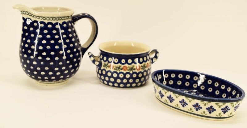Polish Pottery Unikat Boleslawiec Serving Pieces (1 of 4)