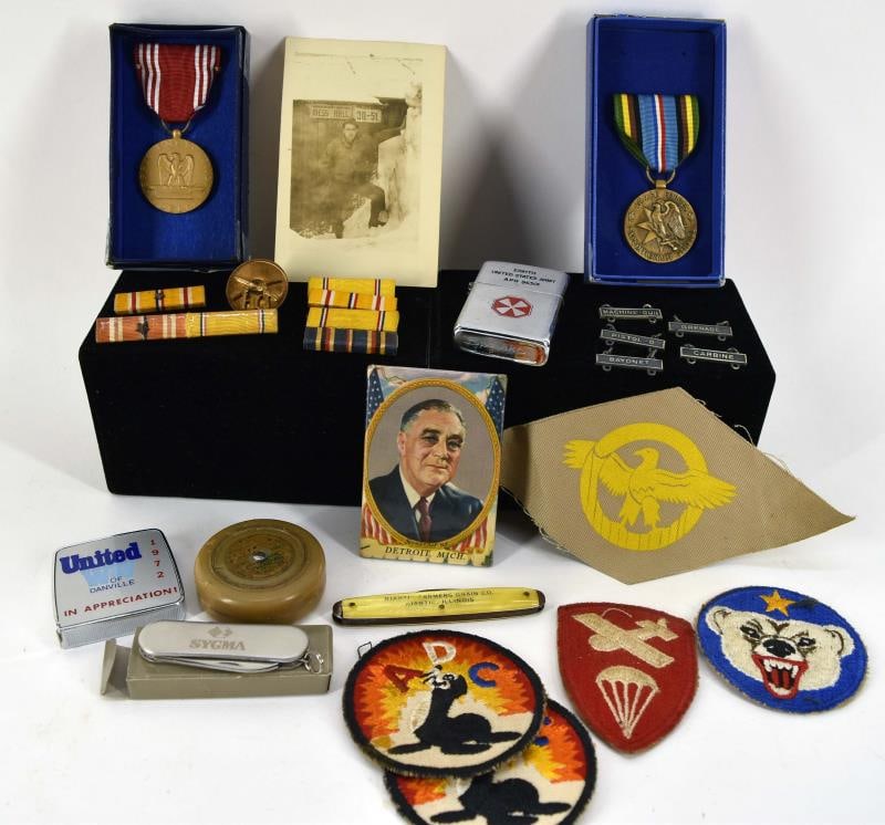Group Of U. S. Military Metals And Ribbons (1 of 8)