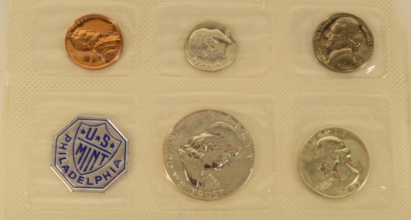 1955 P U. S. Treasury Mint Proof Set (1 of 2)