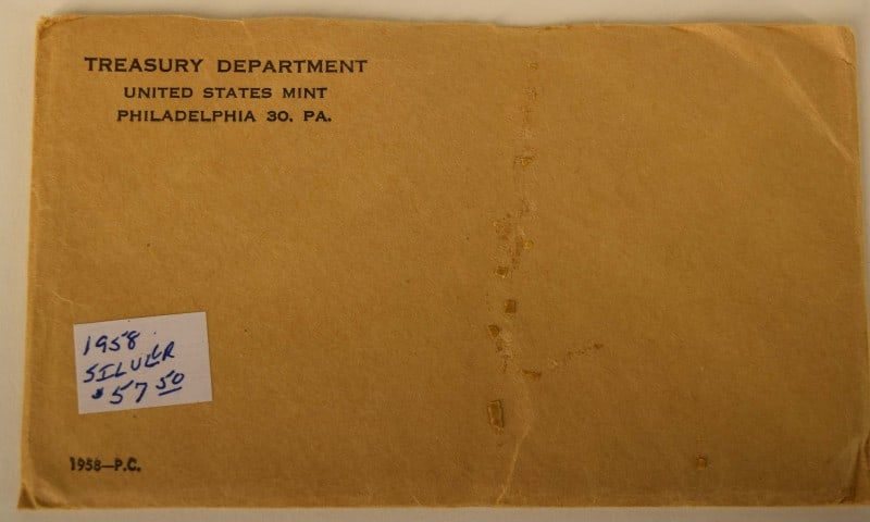 1958 P U. S. Treasury Mint Proof Set (1 of 3)