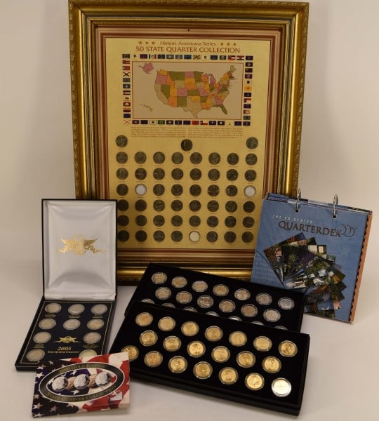 1999-2008 U. S. State Quarter Sets (1 of 5)