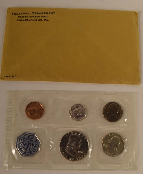 1963 U. S. Mint Proof Set (1 of 2)