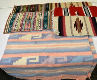 Group Of Woven Rugs