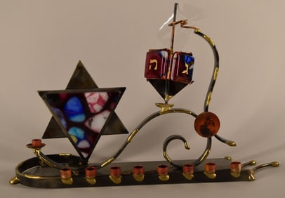Gary Rosenthal Menorah Sculpture