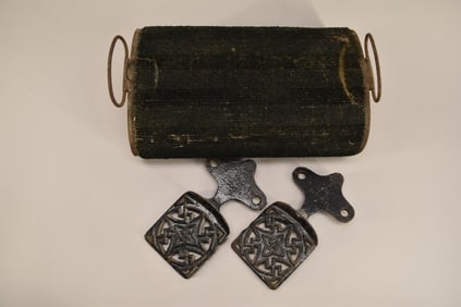 Cast Iron Buggy Mounting Steps And Foot Warmer