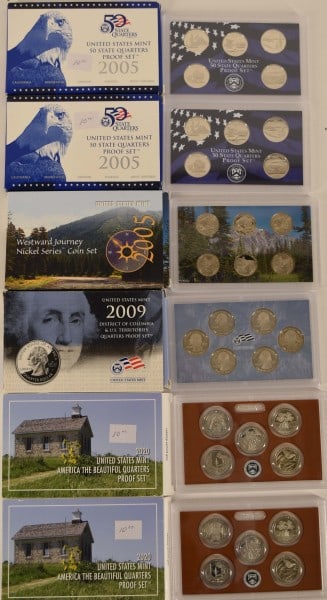 U. S. Mint 50 State Quarters Proof Sets (1 of 8)