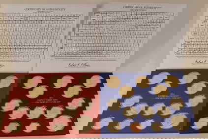2014 U S Mint Uncirculated P & D Coin Sets