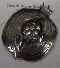 Patrick Meyer Studio Pewter Pin Or Brooch