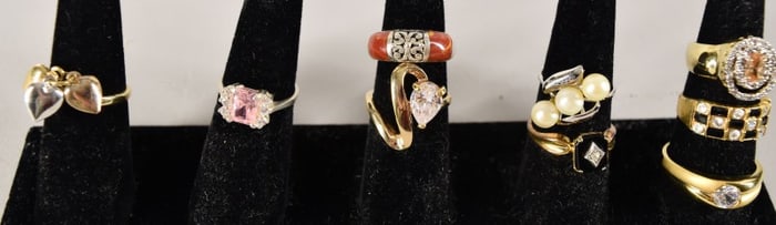 Sterling Silver & Gemstone Fashion Rings