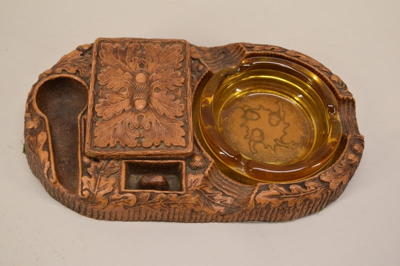 Syroco Pipe Tray & Ashtray (1 of 3)