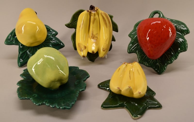 Collection Of Japan Fruit  Wall Pockets (1 of 4)