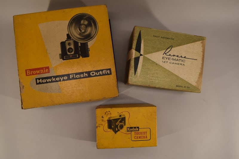 Two Vintage Kodak Camera In The Original Box (1 of 4)