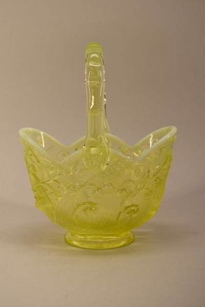 Fenton Lily Of The Valley Uranium Basket (1 of 3)