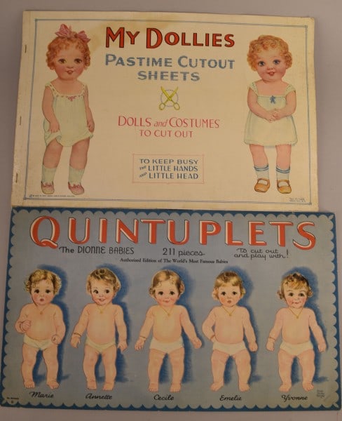1920 & 1935 Paper Doll Books (1 of 4)