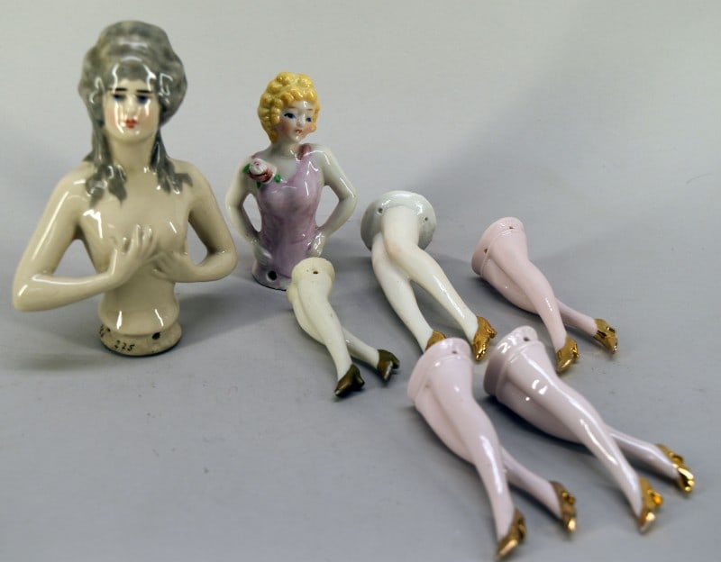 France & Japan Half Dolls & Germany Legs (1 of 4)