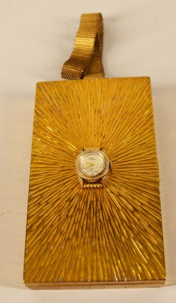 1950's Evans Sunburst Compact Carry All Purse (1 of 5)