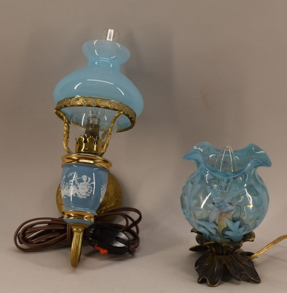 Two Contemporary Glass Lamps (1 of 5)