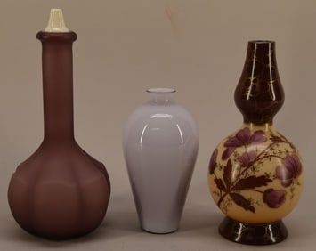 Vintage Glass Bottle & Vases