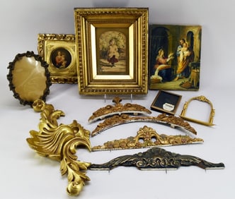 Furniture Ornate Pediment