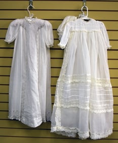 Vintage Cotton Christening Gowns
