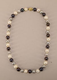 South Sea & Tahitian Cultured Pearl Necklace