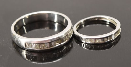 Platinum & Diamond Wedding Rings