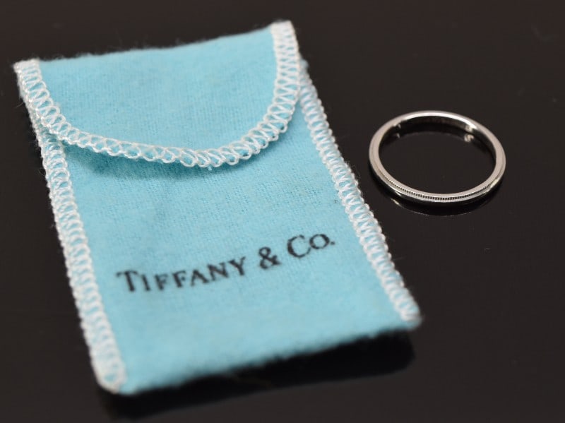 Tiffany Platinum Wedding Band (1 of 3)