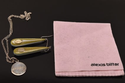 Tiffany Sterling Silver Pendant & Alexis Bittar