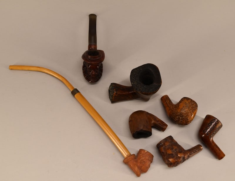 Vintage Mid Century Danish + Israel + Italy Pipes (1 of 4)