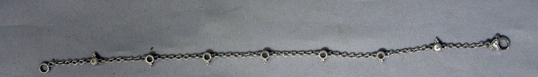 Judith Ripka Ankle bracelet: With original box & bag