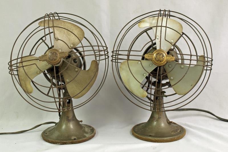Two General Electric Fans: Catagory FM9V1, don't know if they work
