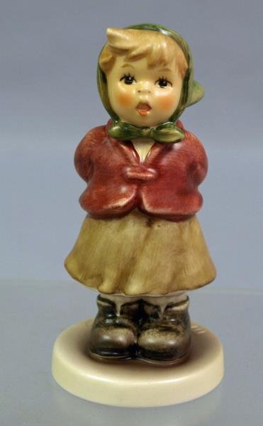 Goebel Hummel Club Clear As A Bell #2181: Hummel Club Membership Year, 3.75", in original box.