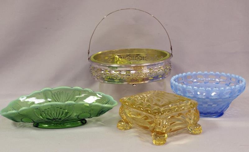 Collection of Elegant & Opalescent Glass (1 of 1)