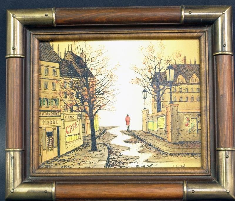 C. Ryan Giclee Framed Oil (1 of 1)