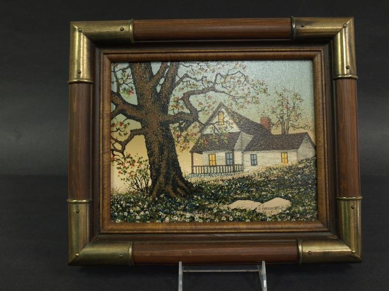 H. Hargrove Giclee Framed Oil (1 of 1)