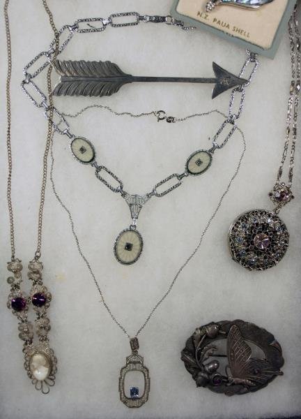 Silvertone Filigree Jewelry (1 of 1)