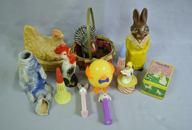 Collection of Vintage Easter Items (1 of 1)
