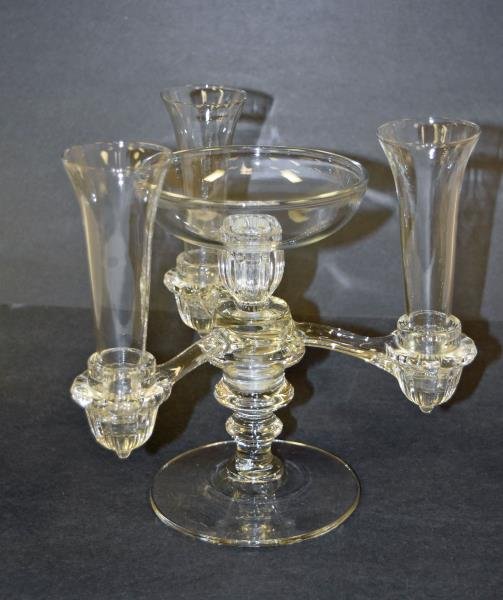 Fostoria? Elegant Candle Holder & Floral Display (1 of 3)